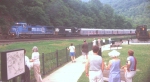 RB&BB Blue Unit starts around Horseshoe Curve